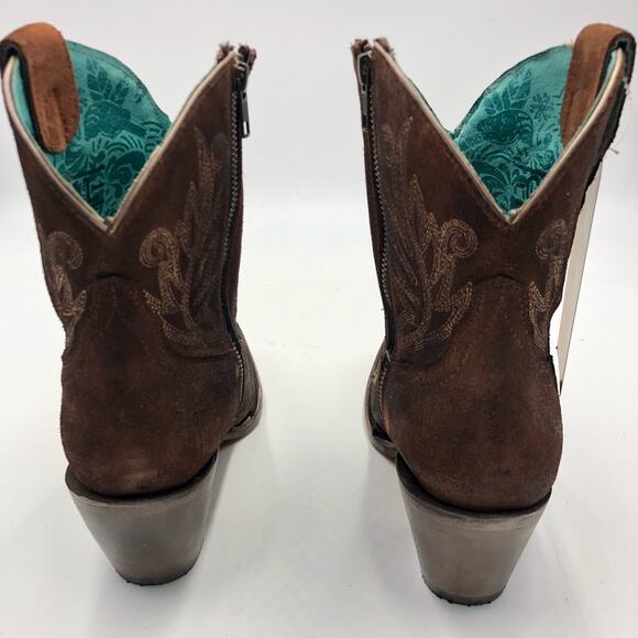 Corral Women's Embroidered Western Fashion Booties - Pointed Toe Size 9 M - Picture 8 of 11